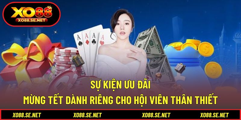 Sự kiện ưu đãi mừng Tết dành riêng cho hội viên thân thiết Sự kiện ưu đãi mừng Tết dành riêng cho hội viên thân thiết